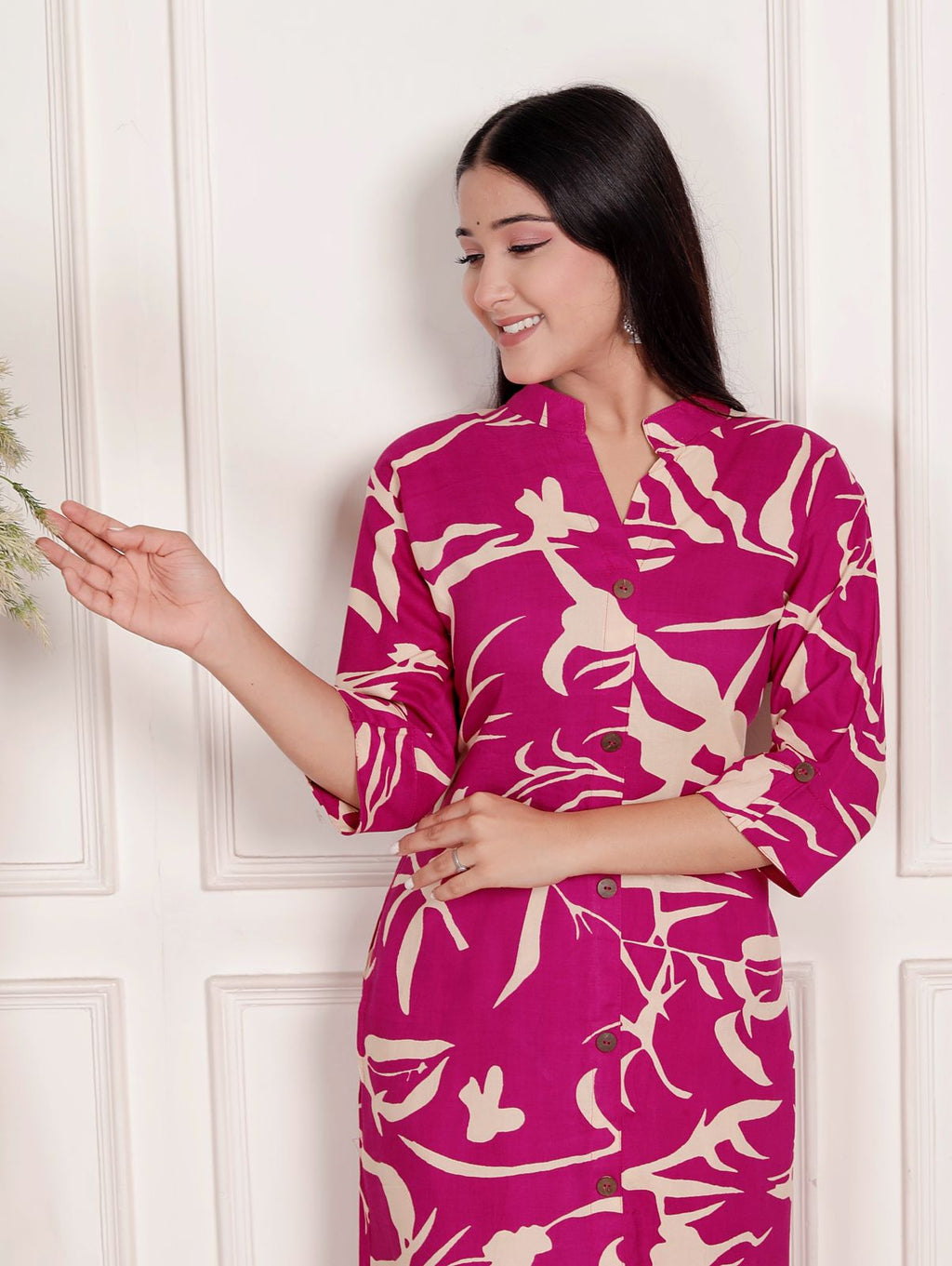 Designer Premium Rayon 140 kg A-Line Kurti Co-ord Set with Ankle Length Palazzo