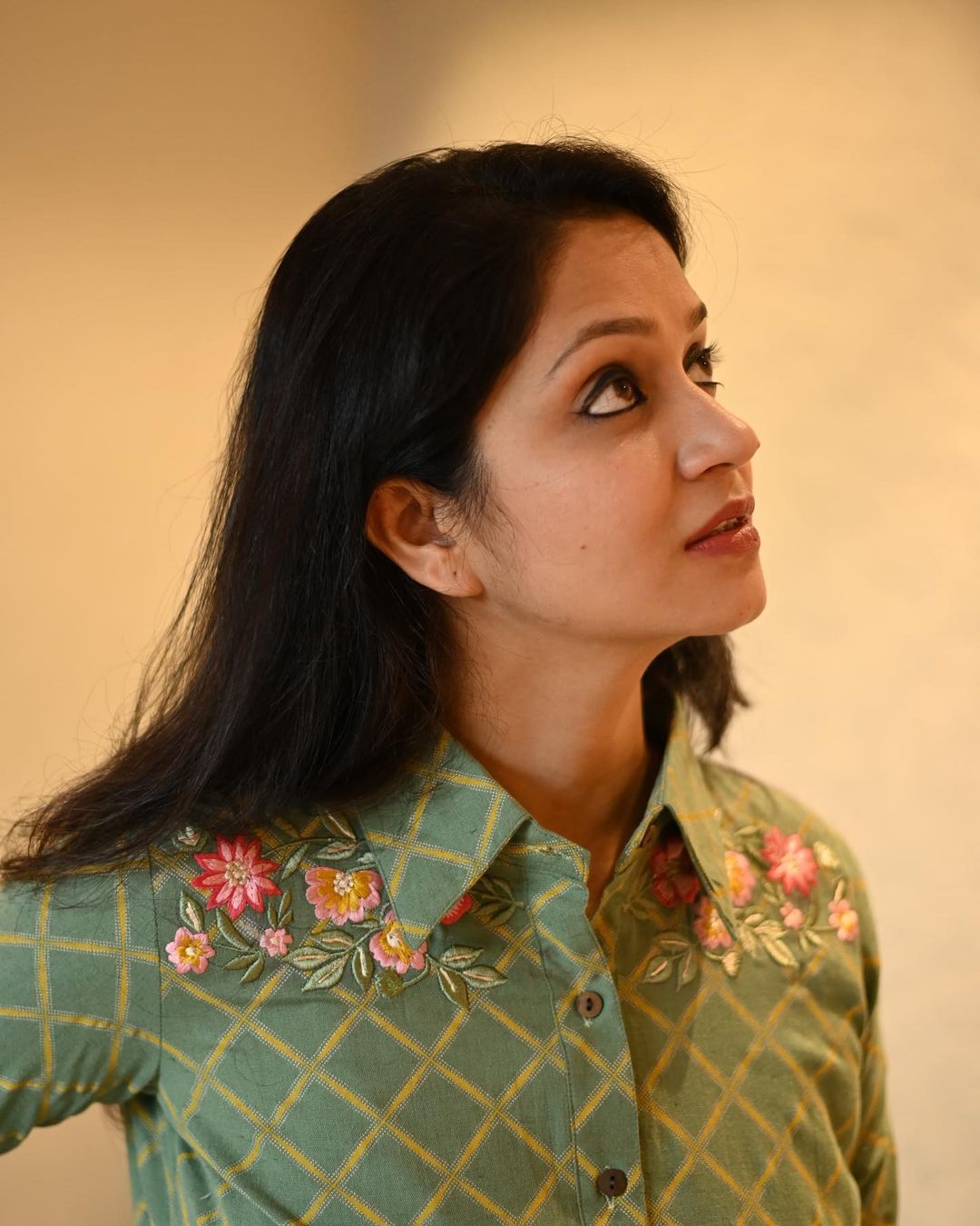 Fine Cotton Shoulder Embroidery Pathani Style Kurta and Printed Patiala Set